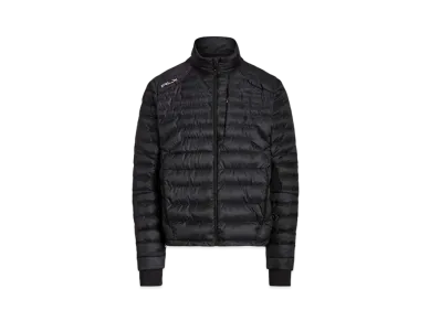 Polo Ralph Lauren Rlx Golf Water Reperant Packable Quilted Jacket "Black"