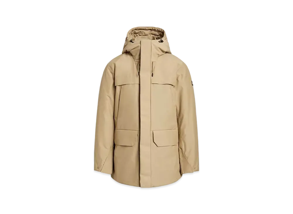 Polo Ralph Lauren Lauren Water Reperant Faille Hooded Jacket #1 "Brown"