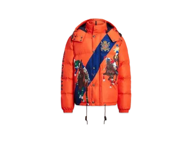 Polo Ralph Lauren Water Resistant Graphic Down Jacket "Multi"