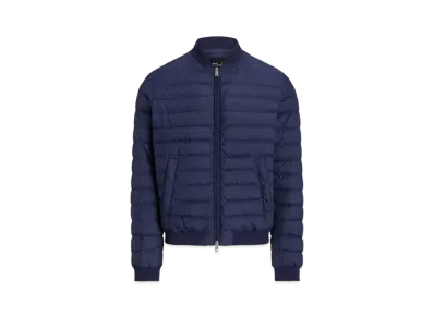 Polo Ralph Lauren Water Reperant Down Bomber Jacket "Navy"