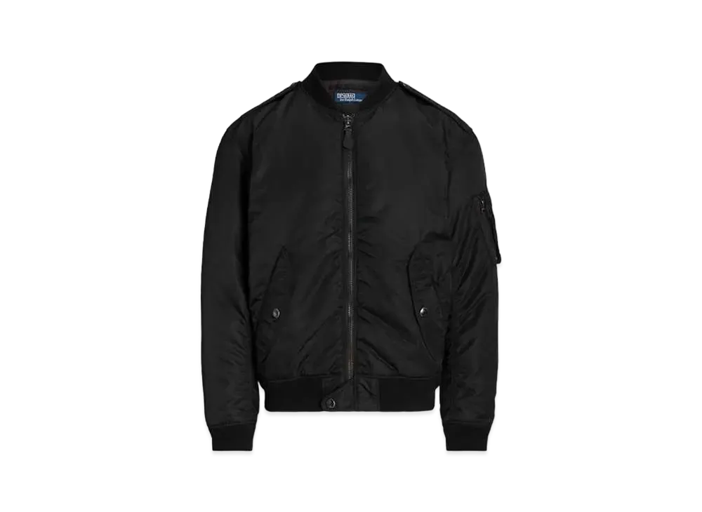 Polo Ralph Lauren Down Bomber Jacket "Black"
