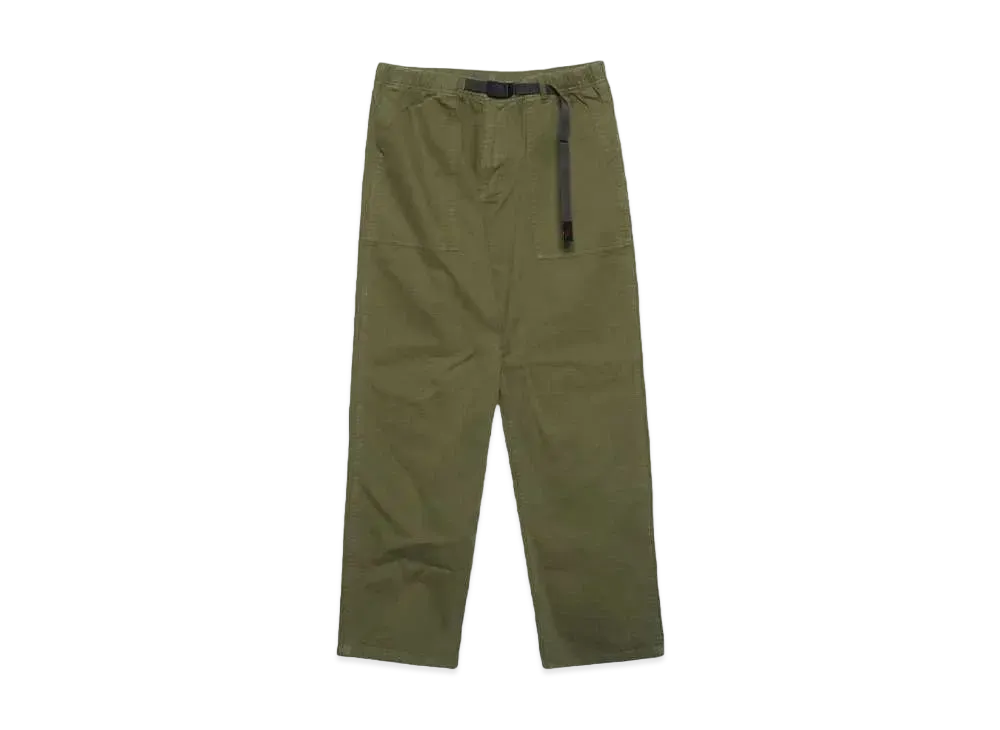 GRAMICCI LOOSE TAPERED RIDGE PANT "OLIVE"
