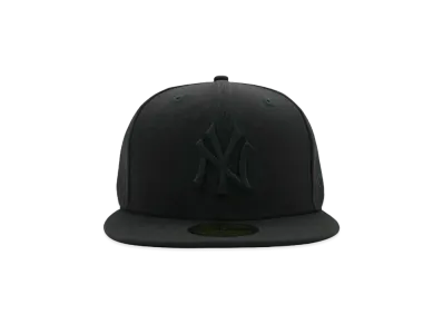 NEW ERA 59FIFTY New York Yankees Black x Black "BLACK"