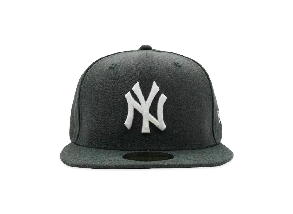 NEW ERA 59FIFTY New York Yankees Heather Gray x White "DARK GRAY"