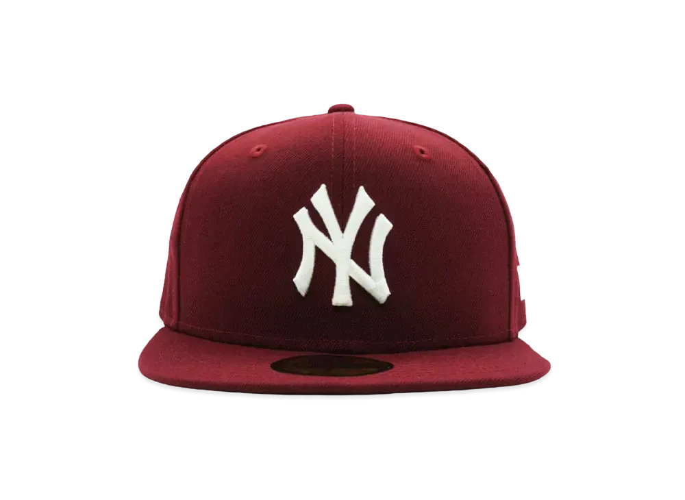 NEW ERA 59FIFTY New York Yankees Cardinal x White "CARDINAL"