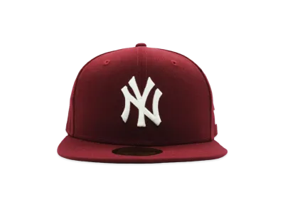 NEW ERA 59FIFTY New York Yankees Cardinal x White "CARDINAL"