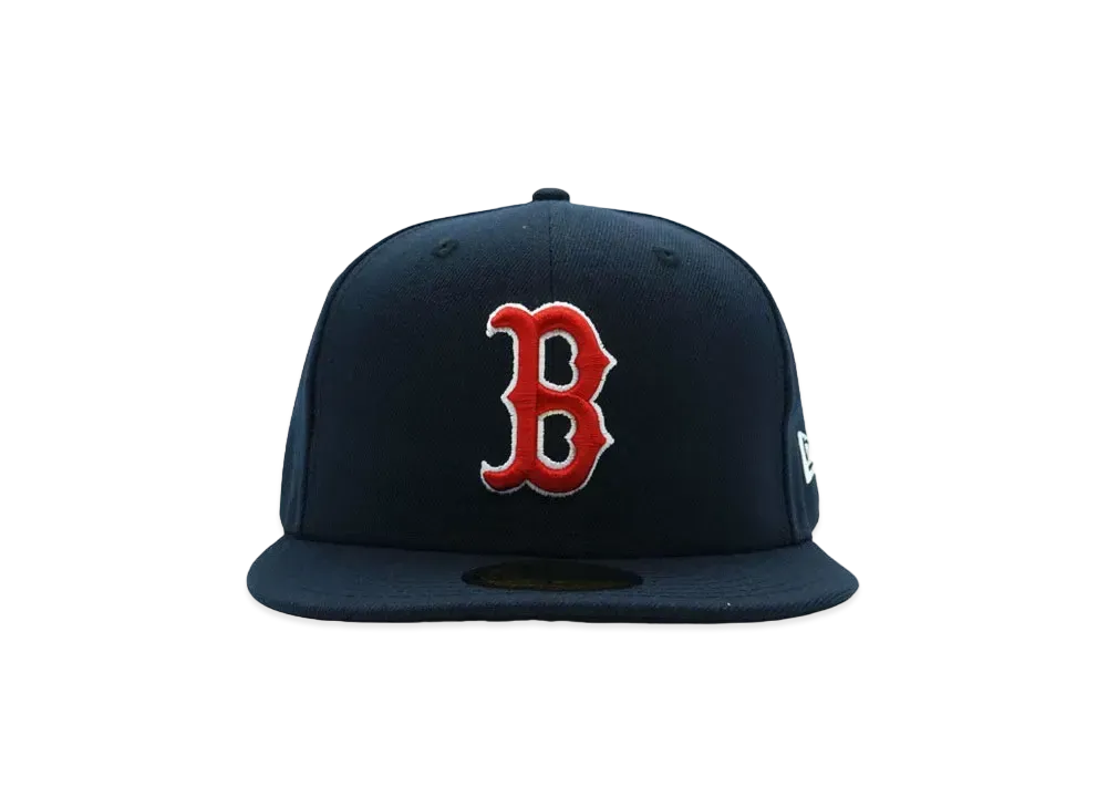 NEW ERA 59FIFTY MLB On-Field Boston Red Sox Game "NAVY"