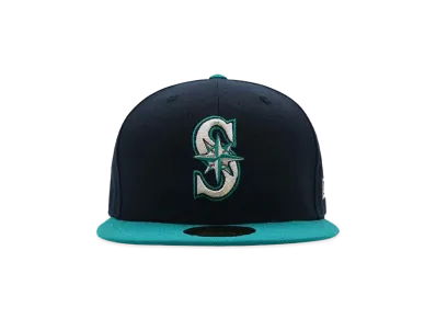 NEW ERA 59FIFTY MLB On-Field Seattle Mariners Alternate "NAVY/NORTHWEST GREEN"