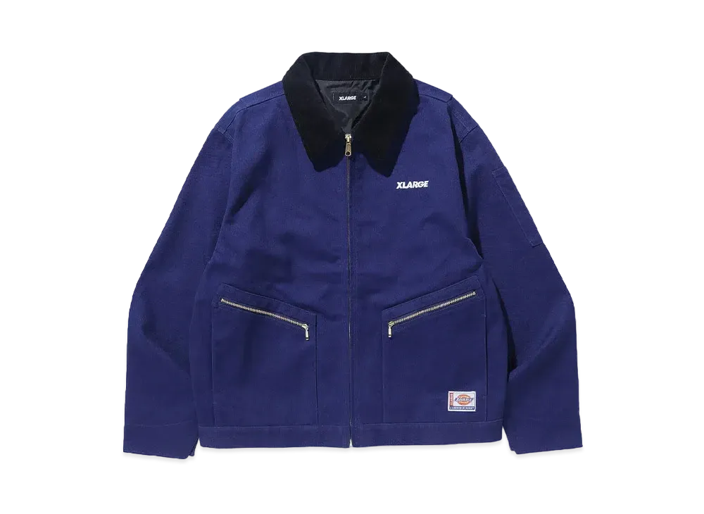 XLARGE x Dickies Work Jacket "Navy"