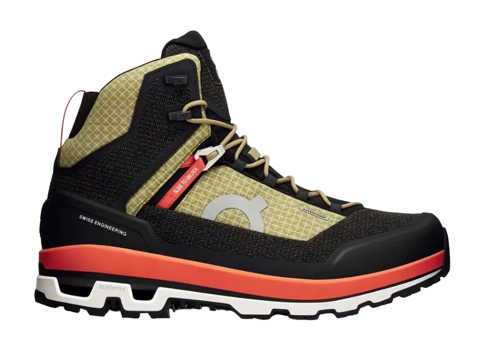 On Cloudalpine Waterproof "Safari/Black"