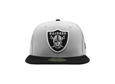 NEW ERA 59FIFTY Las Vegas Raiders Gray x Team Color "GRAY/BLACK"