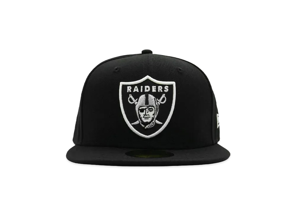 NEW ERA 59FIFTY Las Vegas Raiders Black x Team Color "BLACK"