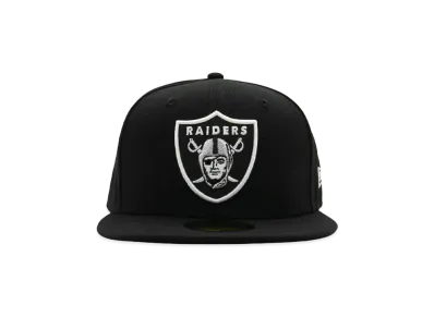 NEW ERA 59FIFTY Las Vegas Raiders Black x Team Color "BLACK"