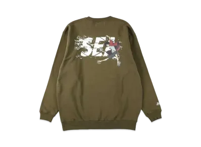 WIND AND SEA x SAMURAI CHAMPLOO (Sea) Crew "Olive"