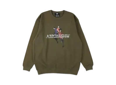 WIND AND SEA x SAMURAI CHAMPLOO (RVS) Crew "Olive"