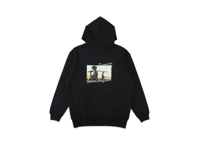WIND AND SEA x SAMURAI CHAMPLOO (Illust) Hoodie "Black"