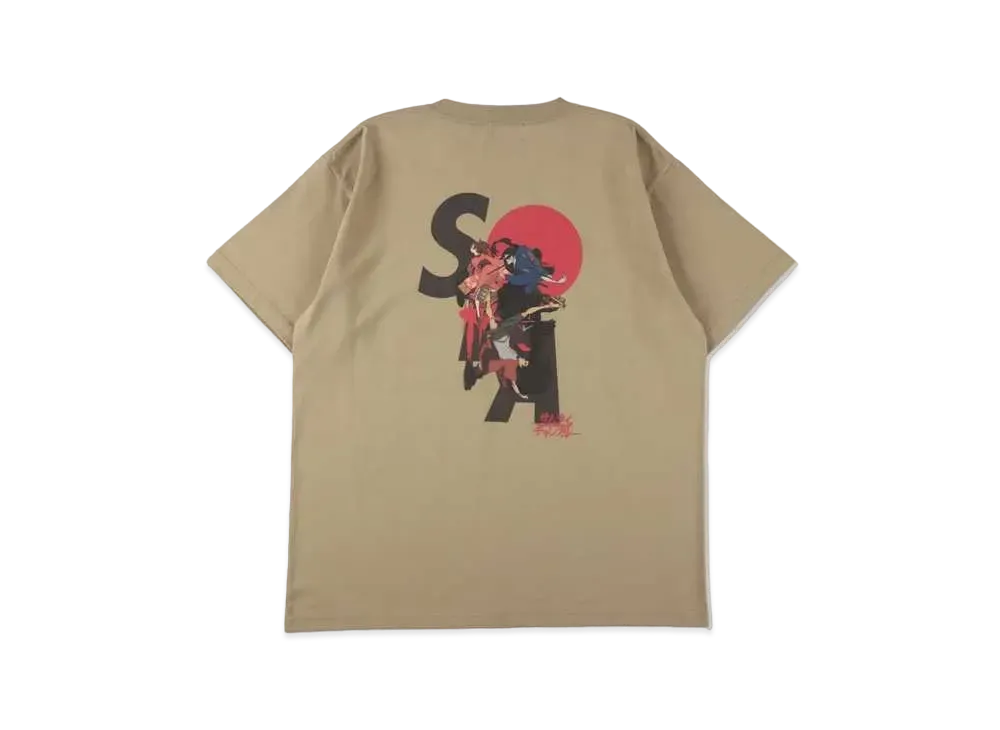 トップス WIND AND SEA x SAMURAI CHAMPLOO S/S Tee WIND AND SEA x SAMURAI CHAMPLOO SAMURAI (S_e_a) S/S Tee 