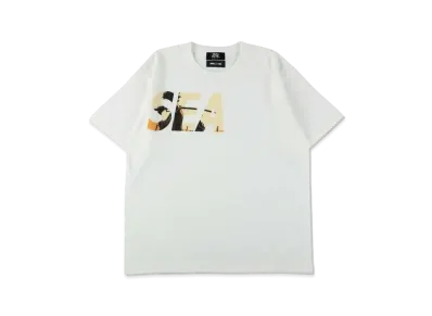 WIND AND SEA x SAMURAI CHAMPLOO (Sea) S/S Tee "White"