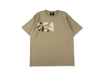 WIND AND SEA x SAMURAI CHAMPLOO (Sea) S/S Tee "Sand"