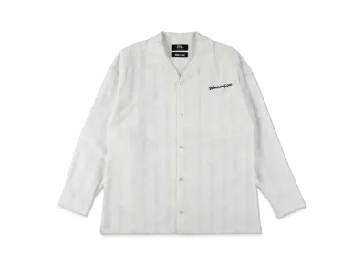 WIND AND SEA x SAMURAI CHAMPLOO (Patteen) Open Collar Shirt "White"