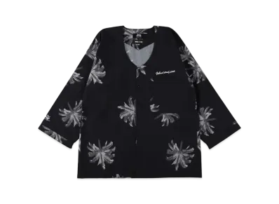 WIND AND SEA x SAMURAI CHAMPLOO (Palm) Dabo Shirt "Black"