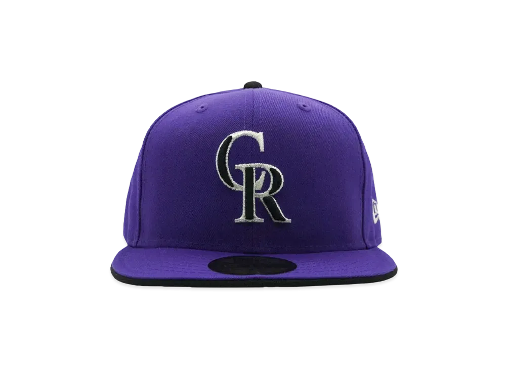 NEW ERA 59FIFTY MLB On-Field Colorado Rockies Alternate 2 "TRUE PURPLE"