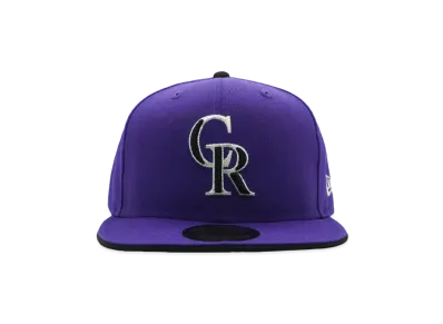NEW ERA 59FIFTY MLB On-Field Colorado Rockies Alternate 2 "TRUE PURPLE"