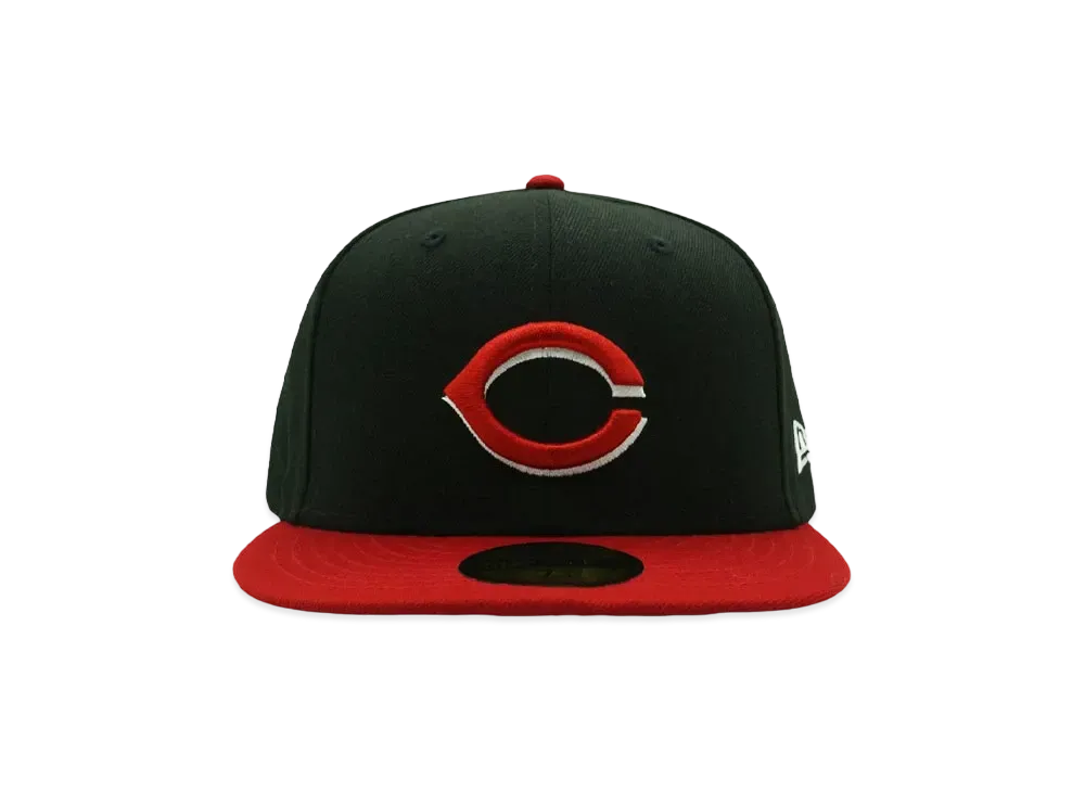 NEW ERA 59FIFTY MLB On-Field Cincinnati Reds Alternate "BLACK/SCARLET"