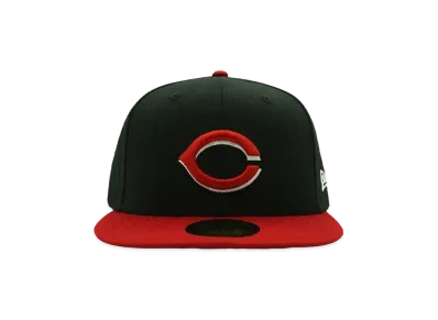 NEW ERA 59FIFTY MLB On-Field Cincinnati Reds Alternate "BLACK/SCARLET"