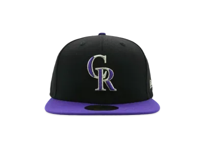 NEW ERA 59FIFTY MLB On-Field Colorado Rockies Alternate "BLACK/TRUE PURPLE"