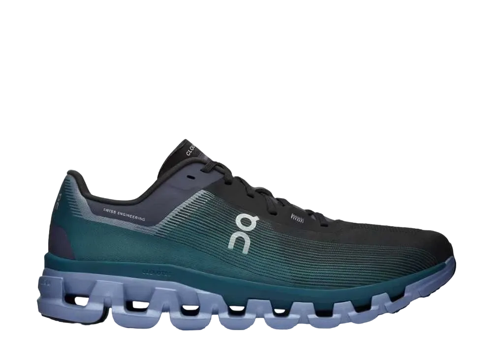 オン クラウドフロー4 "ブラック/ストーム"