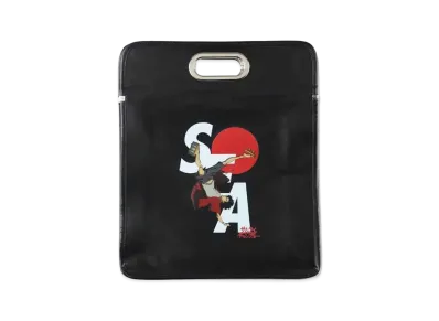 WIND AND SEA x SAMURAI CHAMPLOO Record Bag "Black"