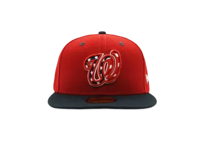 NEW ERA 59FIFTY MLB On-Field Washington Nationals "RED/BLACK"
