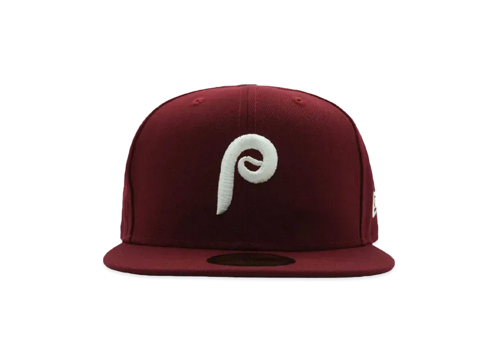 NEW ERA 59FIFTY MLB On-Field Philadelphia Phillies Alternate 2 "CARDINAL"