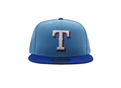NEW ERA 59FIFTY MLB On-Field Texas Rangers Alternate 2 "SKY BLUE/LIGHT ROYAL"