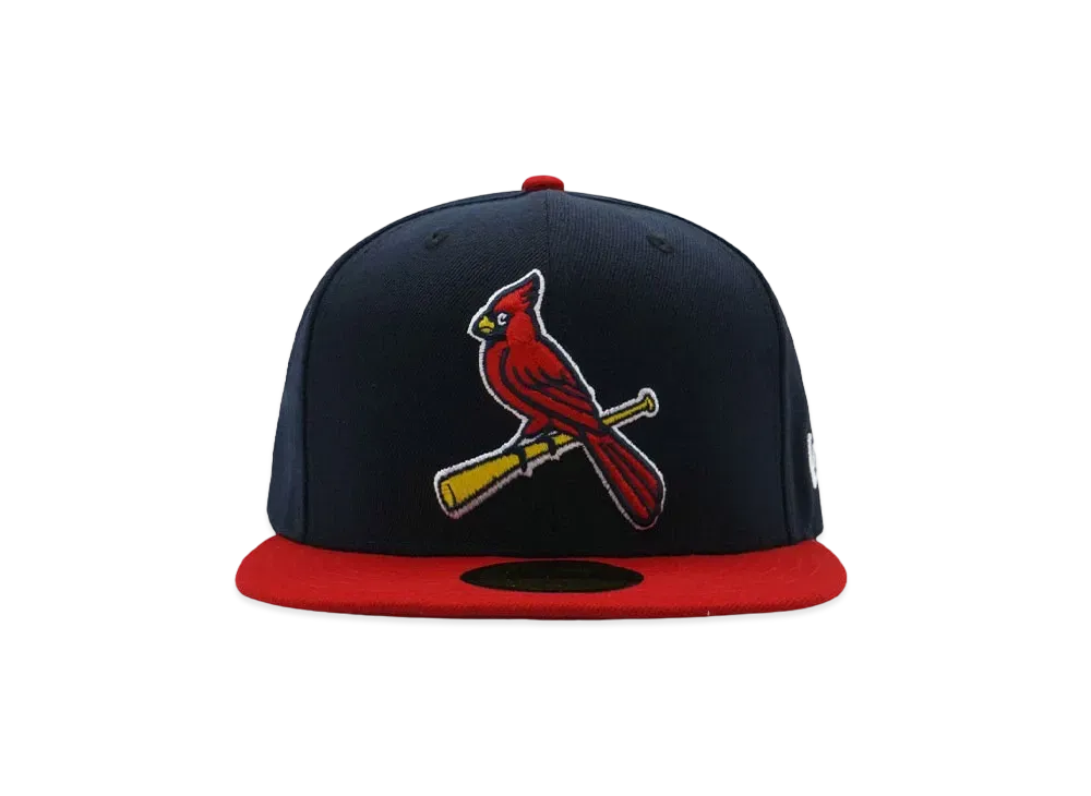 NEW ERA 59FIFTY MLB On-Field St. Louis Cardinals Alternate 2 "NAVY/SCARLET"