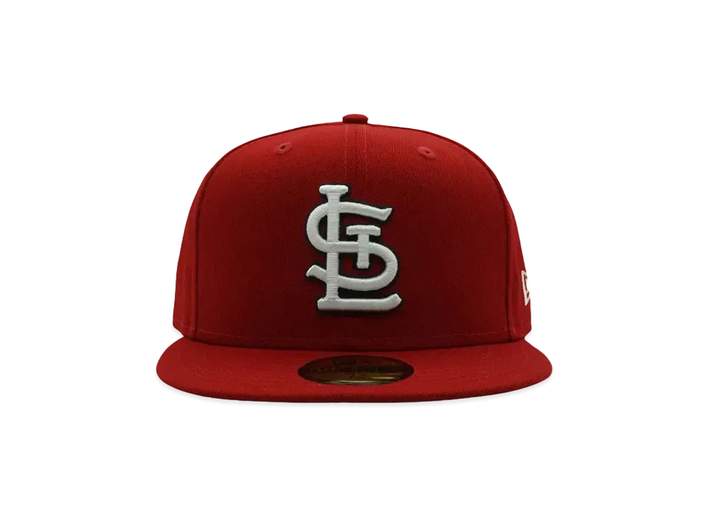 NEW ERA 59FIFTY MLB On-Field St. Louis Cardinals Game "SCARLET"