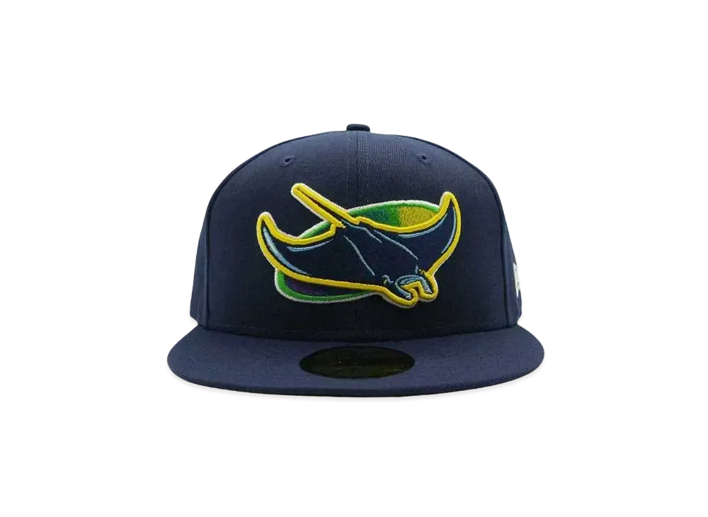 NEW ERA 59FIFTY MLB On-Field Tampa Bay Rays Alternate "LIGHT NAVY"