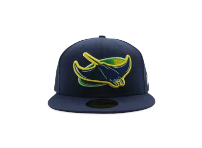 NEW ERA 59FIFTY MLB On-Field Tampa Bay Rays Alternate "LIGHT NAVY"