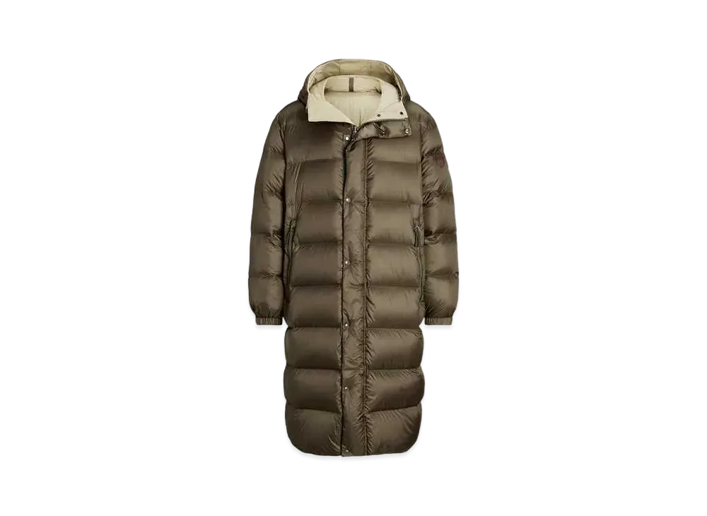 Polo Ralph Lauren Reversible Water Reperant Down Coat "Green"