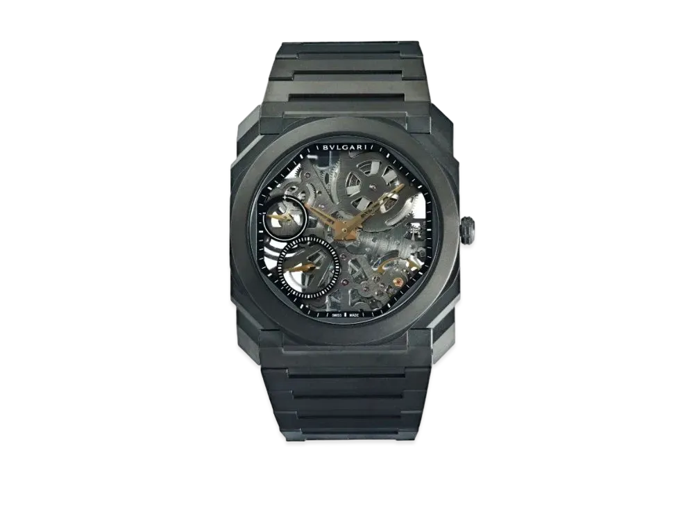 BVLGARI Octo Finissimo Skeleton "Skeleton/Titanium"