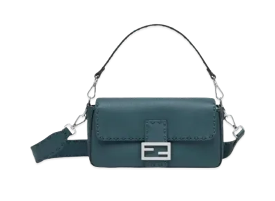 FENDI Baguette Seria Bag "Dark Green"