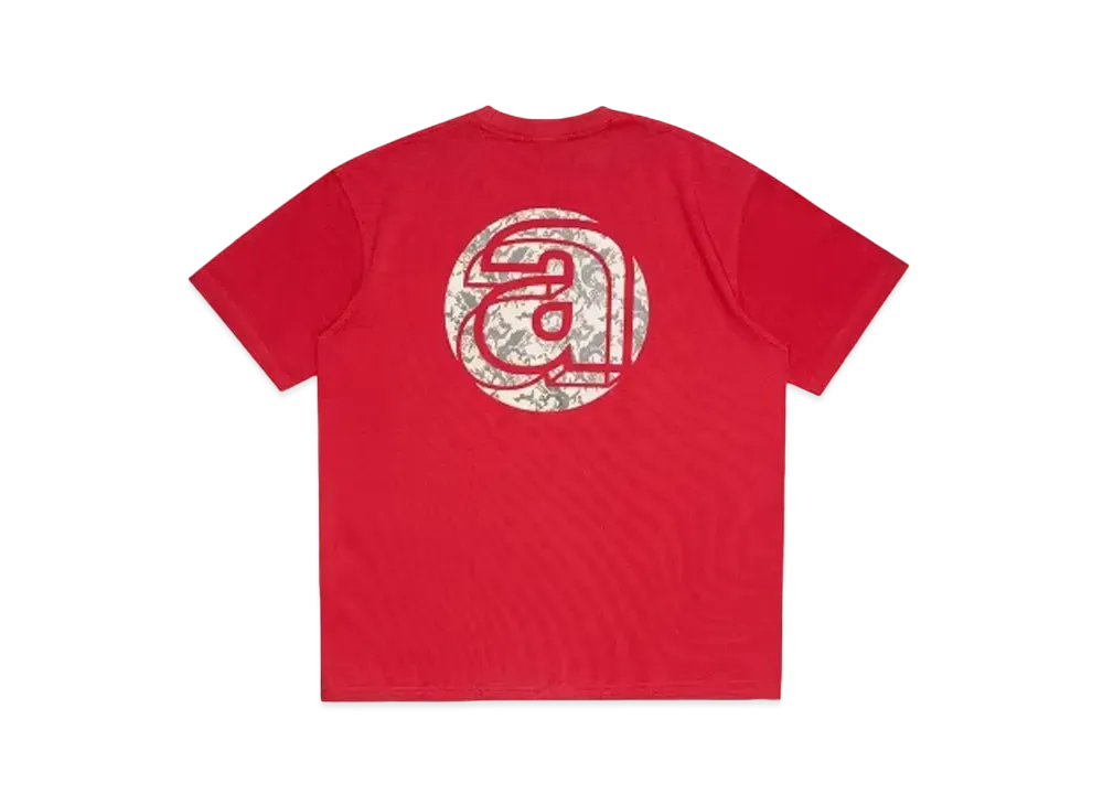 Atmos x AGAINST LAB. Year Of The Dragon Dragon Logo Tee "Maroon"
