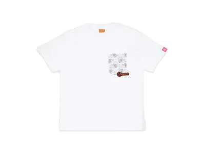 Atmos x AGAINST LAB. Year Of The Dragon Camo Pocket Tee "White"
