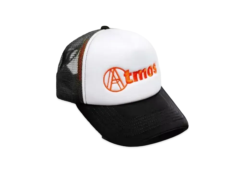 Atmos x AGAINST LAB. Year Of The Dragon Emblem Trucker Cap "Black"