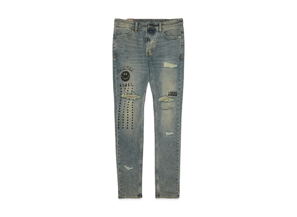 KSUBI Van Winkle Throw Bak Trash "Denim"