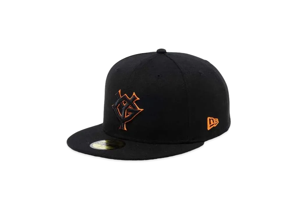 NEW ERA x Yomiuri Giants 59Fifty "Black/Black/Orange"