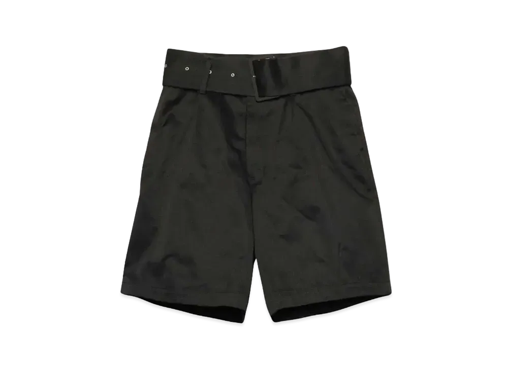 FACETASM BIG HEART SHORT PANTS "BLACK"