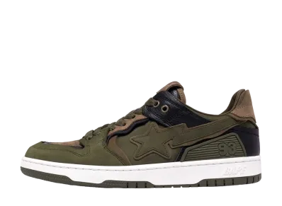 A BATHING APE®︎ BAPE SK8 STA #6 "Olivedrab"