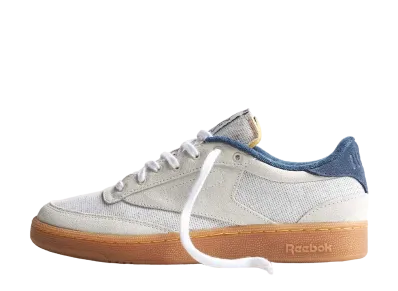 Western Hydrodynamic Research × Reebok Club C 85 "White/Chalk/Indigo"